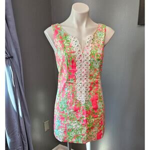 Lilly Pulitzer Women's Southern Charm Cathy Shift Dress sz 2